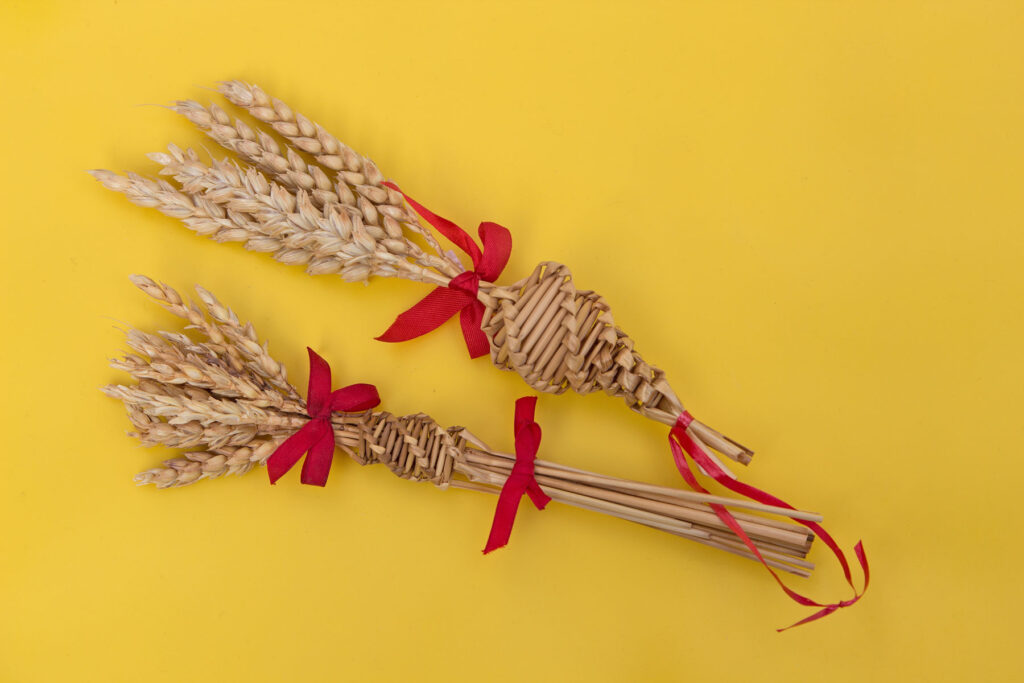 two corn dollies